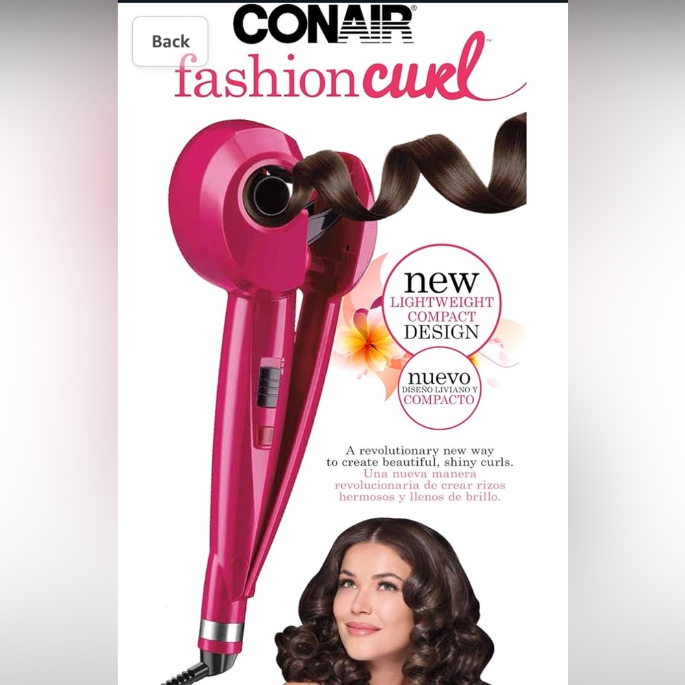 NWT CONAIR Fashion Curl - Lavendar